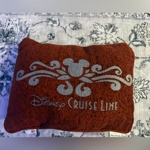 Disney Cruise Line - Decorative Pillow - Brown and Gray